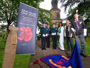 Supporting image for story: Final service to remember Shropshire's war dead held in Shrewsbury - with video