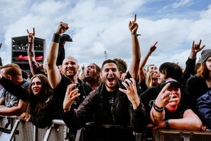 Fans at Download Festival 2019. Photo credit: Sarah Koury