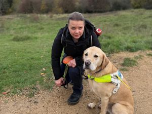 Supporting image for story: Blind veteran to lay wreath at Cenotaph supported by guide dog