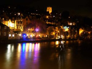 The River Severn in flood at Bridgnorth. Photo: Roger Littleover