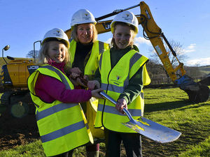 Supporting image for story: Work starts on new £8 million school in Newtown