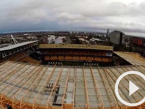 Supporting image for story: Video: Molineux as you've never seen it before