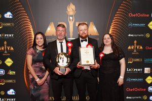 The award winning team from Maneki Ramen Japanese restaurant in the Jewellery Quarter in Birmingham