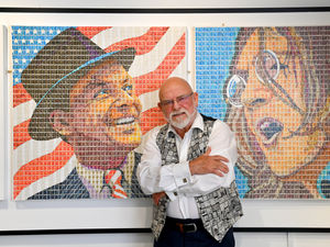 Supporting image for story: Renowned stamp artist holding fundraising exhibition in Hednesford