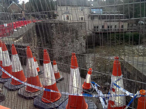 Supporting image for story: Ludlow's damaged Ludford Bridge won't open for May bank holiday weekend after all