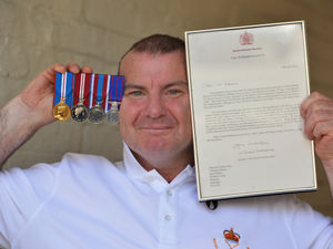 Supporting image for story: Bridgnorth man who has served the Queen for decades is rewarded with honour