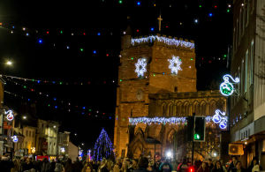 Newport's Christmas light switch-on