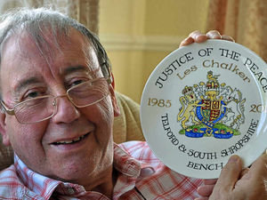 Supporting image for story: Telford magistrate Les is leaving the bench