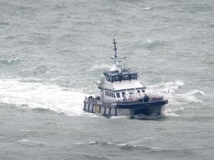 A Border Force boat