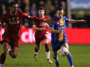Supporting image for story: Shaun Whalley cannot wait for Shrewsbury Town's FA Cup replay at Liverpool