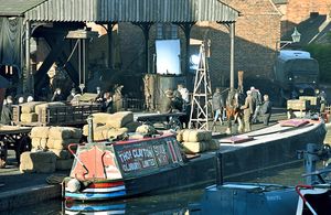 Peaky Blinders filming at Black Country Museum