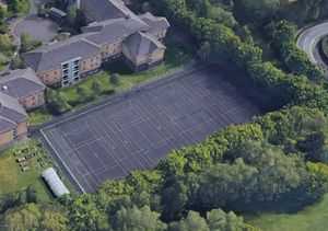 The netball courts at the Walsall campus. Photo: Google