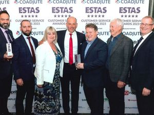 Supporting image for story: Shropshire estate agents Barbers celebrates award for customer service