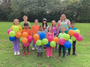 Supporting image for story: Staff and pupils don bright colours and raise £175 to support sight loss charity