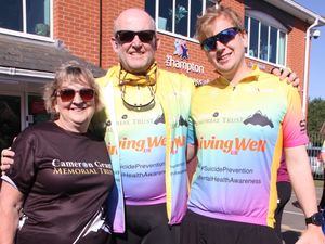 Supporting image for story: West Midlands homebuilder celebrates mental health charity’s bike ride success