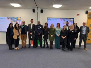 Attendees at Wolverhampton Business School's festive breakfast - December 2025