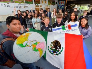 Supporting image for story: Shropshire school bids adiós to Mexican students as they end their trip to the UK