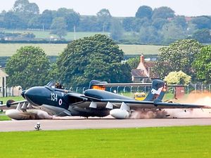 Supporting image for story: Major attraction for Welshpool air show grounded after crash