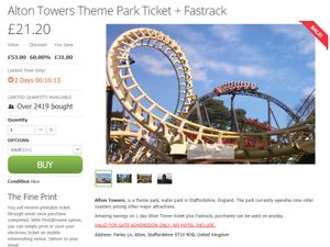 Supporting image for story: Alton Towers warns bargain hunters over bogus ticket offer