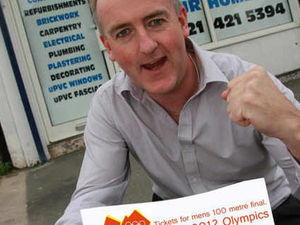 Supporting image for story: Steve lands tickets for men's 100 metre Olympic final
