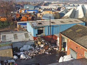 Supporting image for story: Major West Bromwich warehouse fire started 'due to electrical issue'
