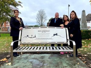 Supporting image for story: Bench dedicated to teen killed after car crashed into group of people in Oldbury on anniversary of his death