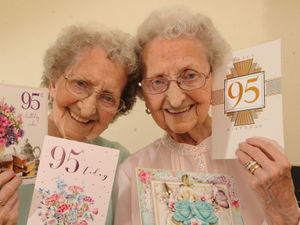 Supporting image for story: 'Oldest identical twins in UK' celebrate turning 95 in Tipton