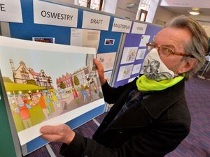 Supporting image for story: Cultural quarter and more pedestrian areas proposed in Oswestry masterplan