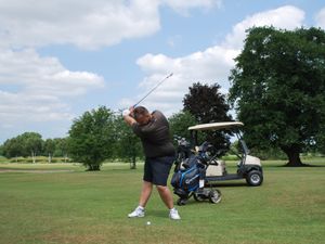 Winning Team Captain, Luke Evans.