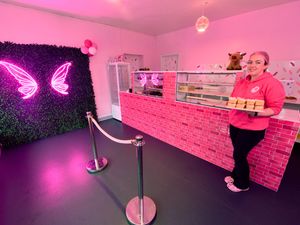 Supporting image for story: 'I'm a Black Country baker who makes everything from chocolate concrete to cookies pies - you can visit my shop or catch me in my pink cake van on the road'