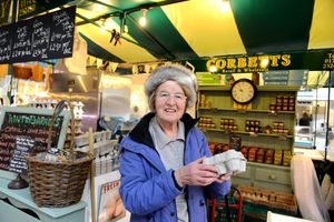 Margaret Thorpe has been coming to the market since 1975