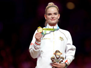 Supporting image for story: Joe Fraser and Alice Kinsella prove they have the fight to be crowned champions Golden heroes