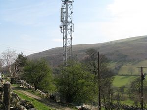 Supporting image for story: Mobile phone coverage boosted in several Powys communities after a mast upgrade