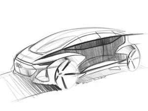 Supporting image for story: Audi previews sketch of new AI:me concept