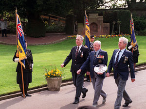 Supporting image for story: Flashback: When stunning ship crest returned home
