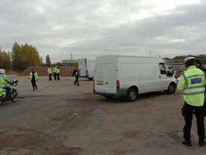 Supporting image for story: Police in scrapyard blitz on metal thefts