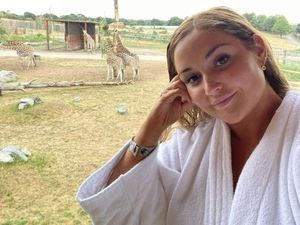 Supporting image for story: 'Perfection': I'm A Celebrity winner Jacqueline Jossa loves West Midlands Safari Park lodge