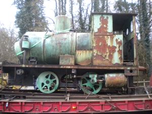 Engine 2238, manufactured in 1948.