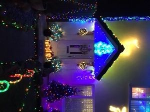 The display at  Webb Crescent. Photo: Shaun Pickering.