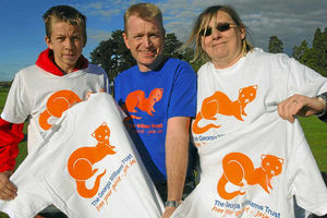 T-shirts bearing the ferret logo were created in memory of tragic Georgia