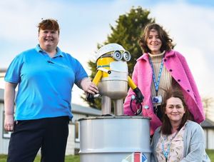 Supporting image for story: Eye-catching sculptures raising smiles on path at a specialist hospital
