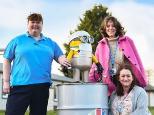 Supporting image for story: Eye-catching sculptures raising smiles on path at a specialist hospital