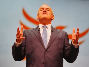 Supporting image for story: Davey sets goal to overtake Tories and says Farage wants to roll back gun laws