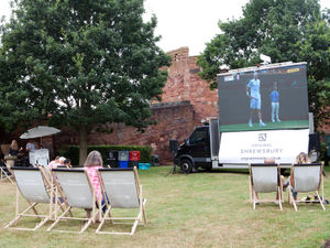 Supporting image for story: Wimbledon tennis to be served up at Shrewsbury Castle