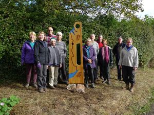 Supporting image for story: New heritage posts for Offa's Dyke path near Oswestry