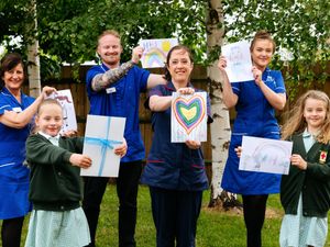 Supporting image for story: Children say thank you to nurses with emotional and colourful letters and pictures