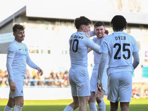 Supporting image for story: Kevin Wilkin delighted as AFC Telford United's play-off push back on track with victory over Radcliffe