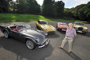 Supporting image for story: Jaguar E-type is my pride and joy. I won't sell, it's family to me