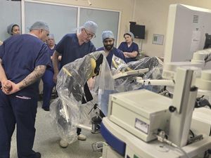 Supporting image for story: Revolutionary procedure launched in Wolverhampton hospital to provide robotic treatment to men affected by Benign Prostate Hyperplasia