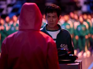 Supporting image for story: Player 456 returns to the deadly games in new Squid Games series two teaser